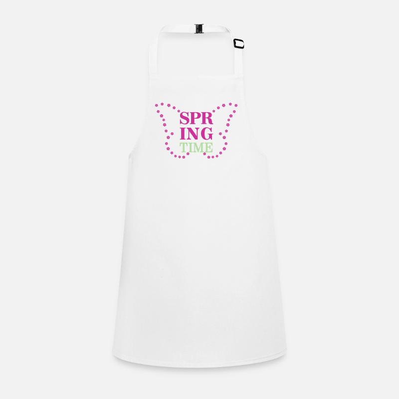 Spring Time - Spring is here! Children's Apron