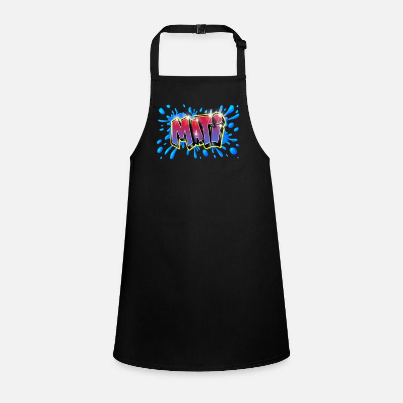 Mati graffiti printable on everything Children's Apron