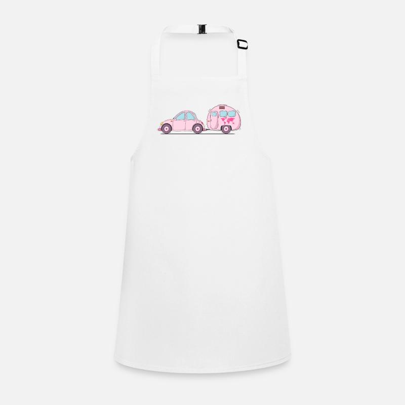 Car with caravan Rosa Children's Apron