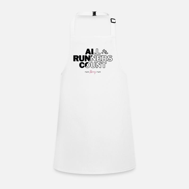 All Runners Count Gift For Runners Tablier Enfant