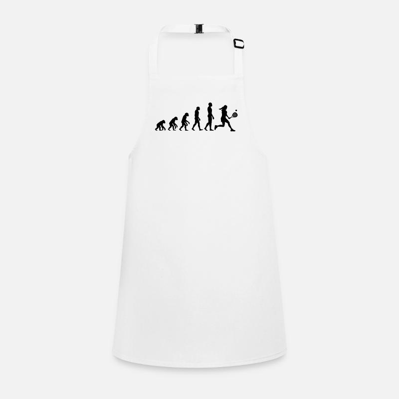 Padel Evolution, From Monkey to Padel Queen Children's Apron