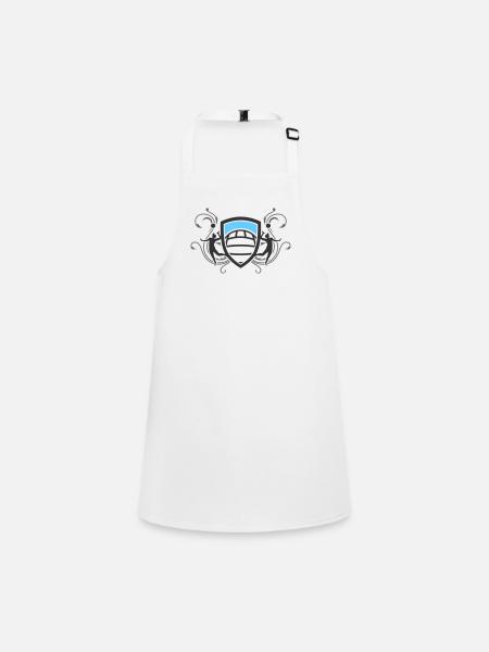 volleyball_wappen_v3_3c - Children's Apron - white - Front