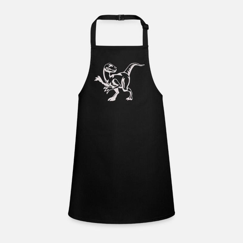 Raptor dinosaur dino gift Children's Apron
