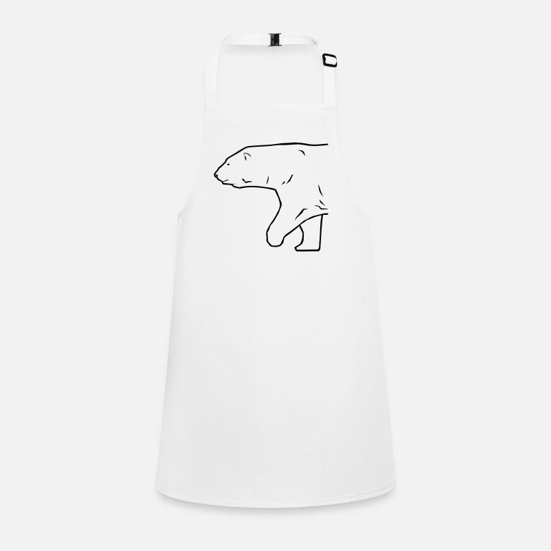 Polar Bear - Eisbär Schürze für Kinder