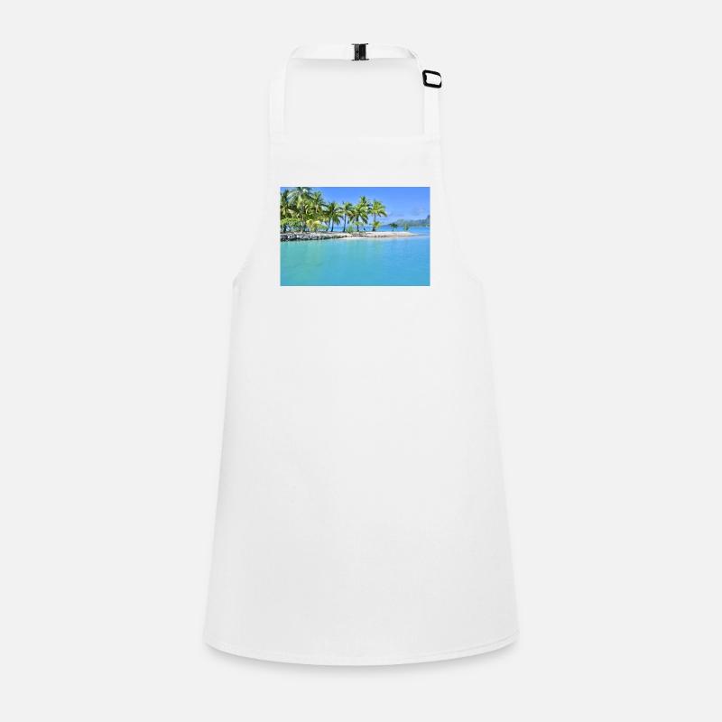 Lagon de Bora Bora Tablier Enfant