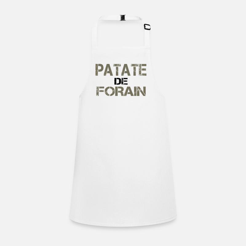Patate de forain Tablier Enfant