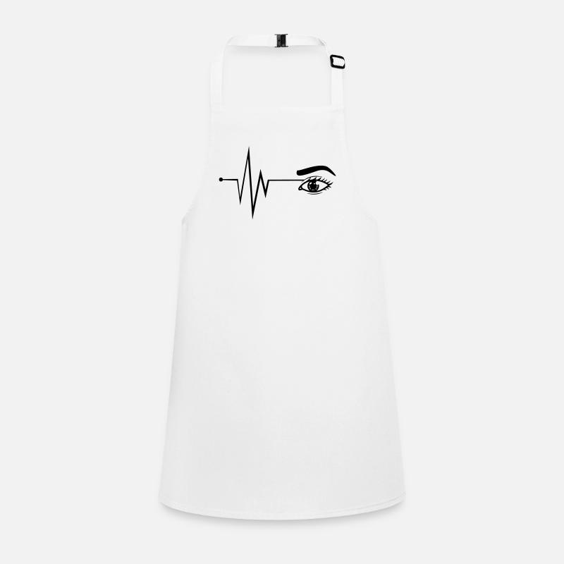 Eye symbol pulse Children's Apron
