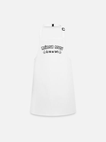BEST Nephew - Children's Apron - white - Front