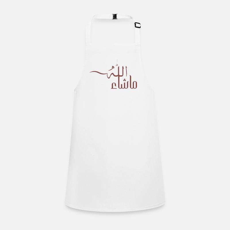 Mashallah auf Arabisch Schürze für Kinder