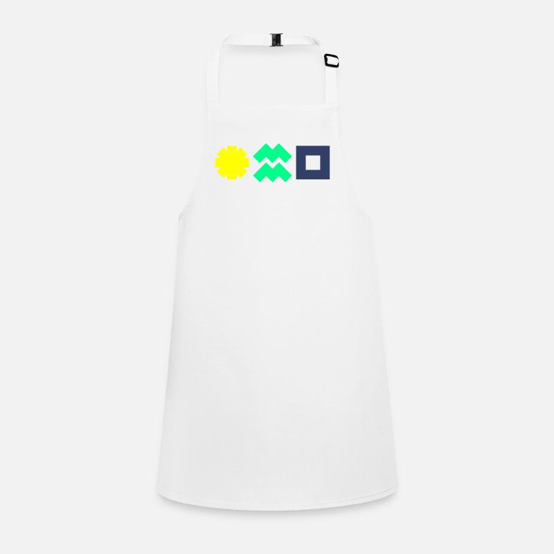 Solar power makes you independent and protects the climate! Children's Apron