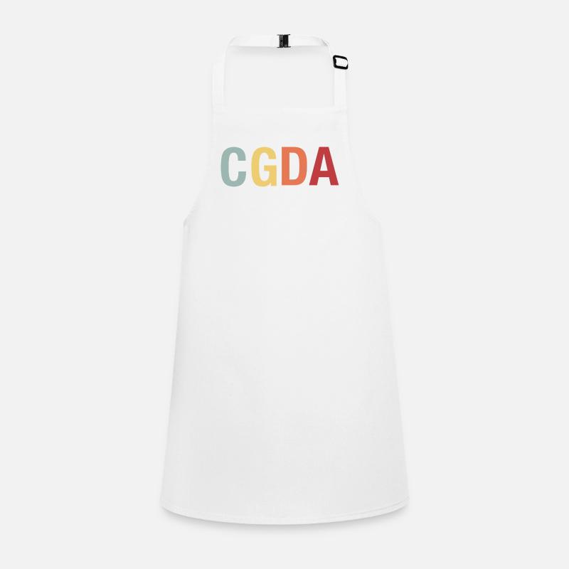 CGDA viola tuning string musician retro Children's Apron
