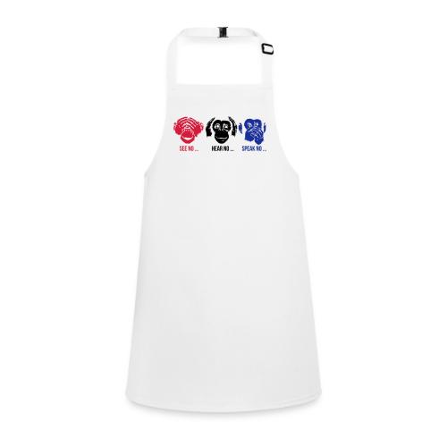 See Hear Speak No Evil 3C - Children's Apron