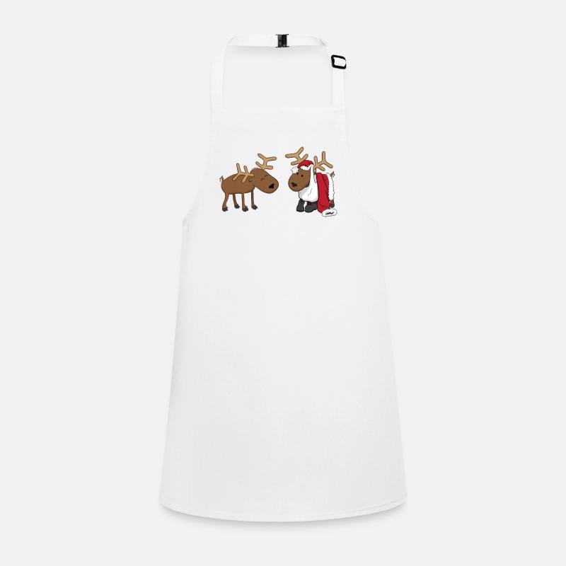 reindeer fun Children's Apron