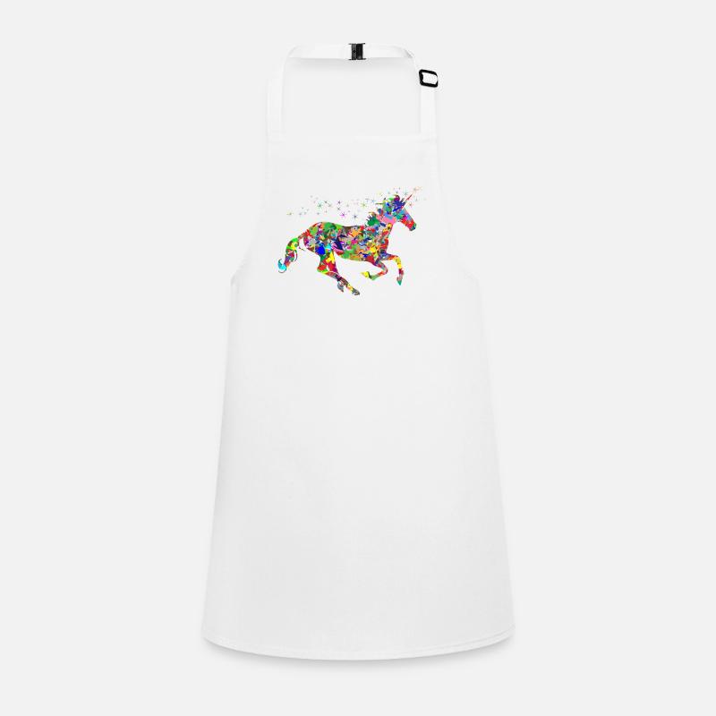 Licorne en couleur Tablier Enfant
