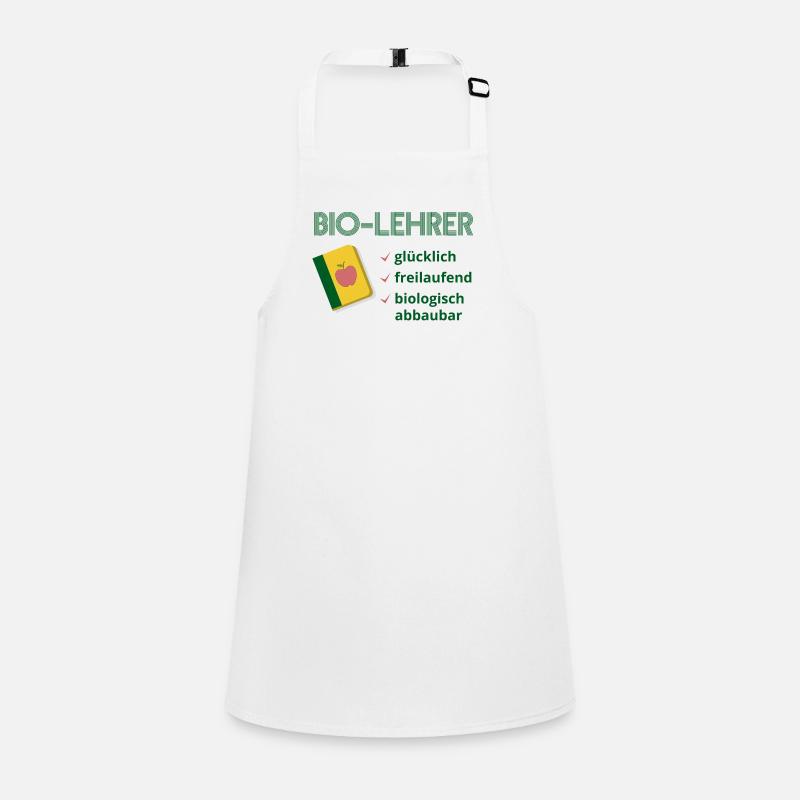 Biolehrer T-Shirt Lehrer Bio Lehrer Schürze für Kinder
