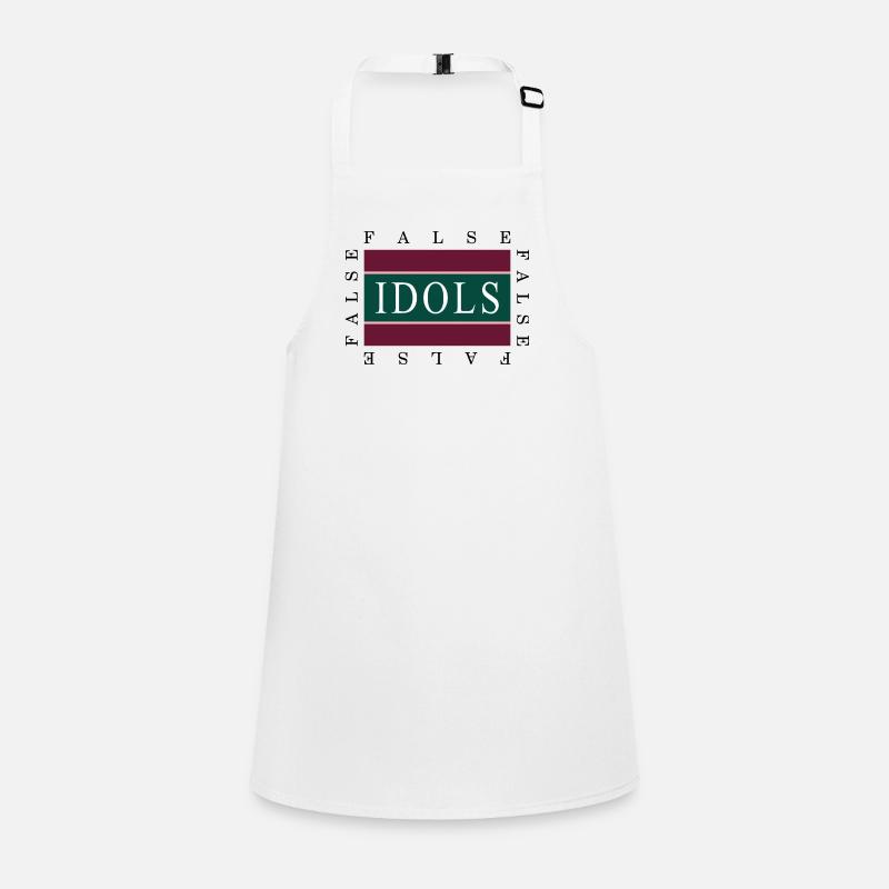 False Idols graphic Children's Apron