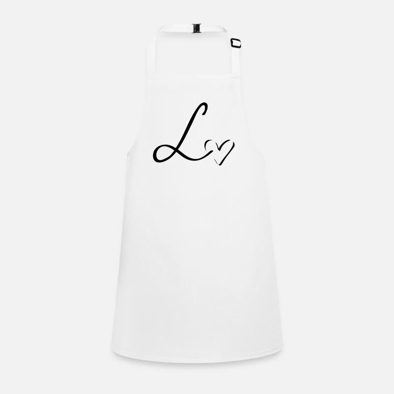 Letter L Initial book days Children's Apron