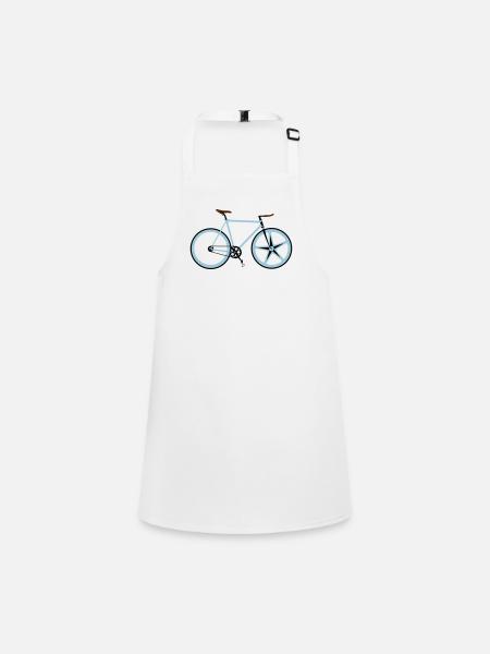 Cycling - Tablier Enfant - blanc - Devant