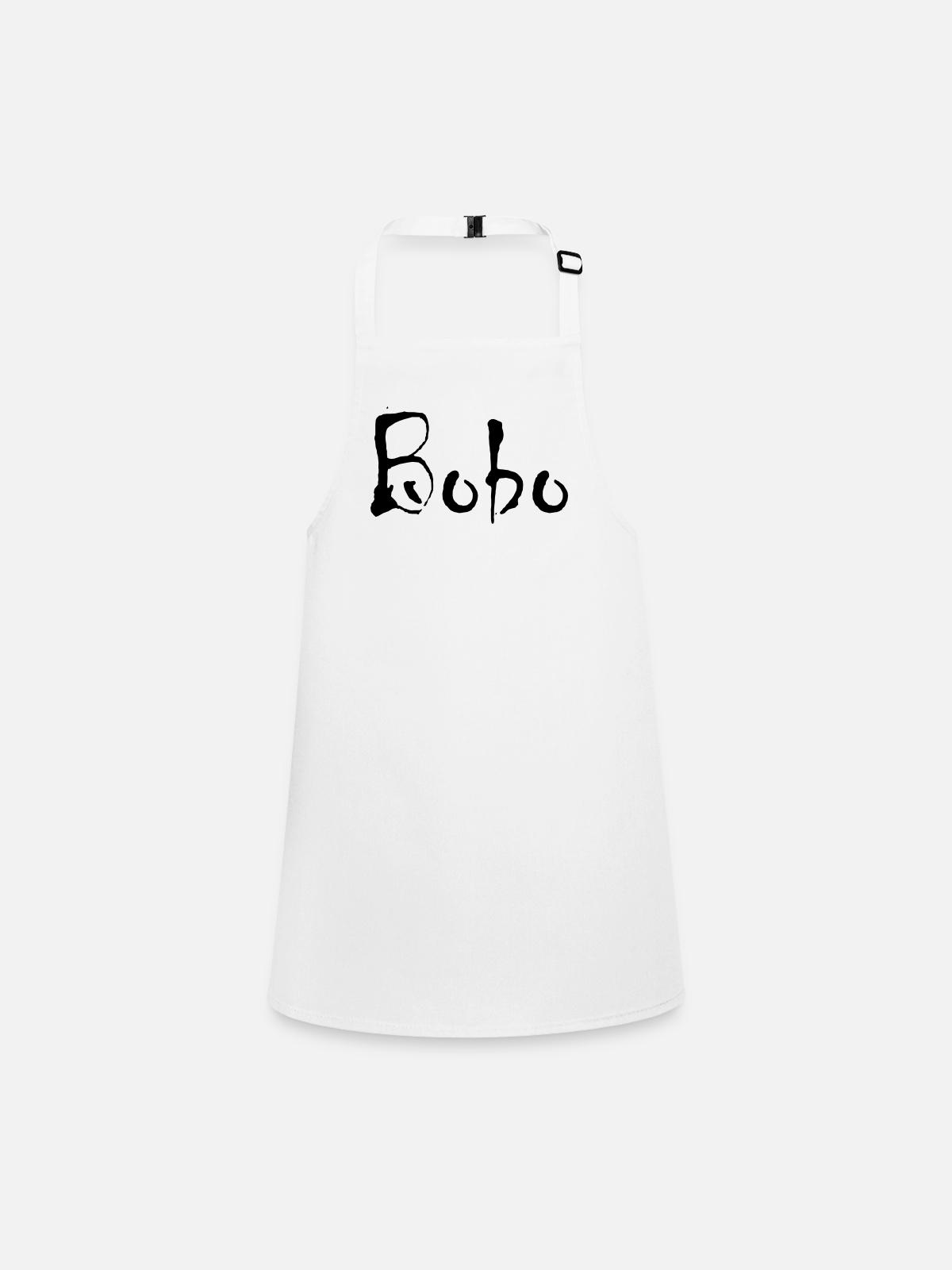Bobo - Tablier Enfant - blanc - Devant
