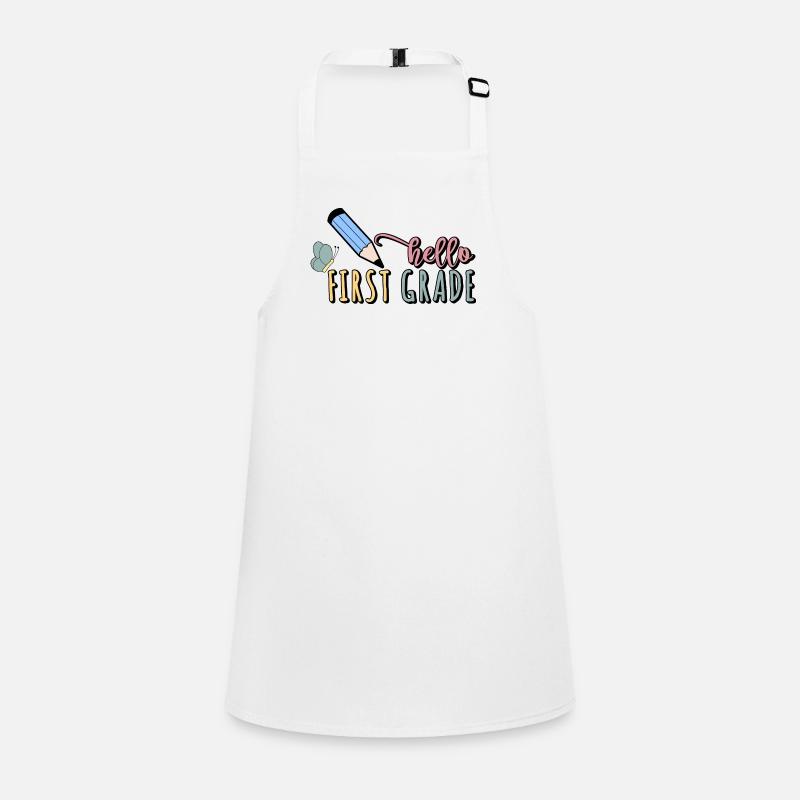 Hello First Grade Children's Apron