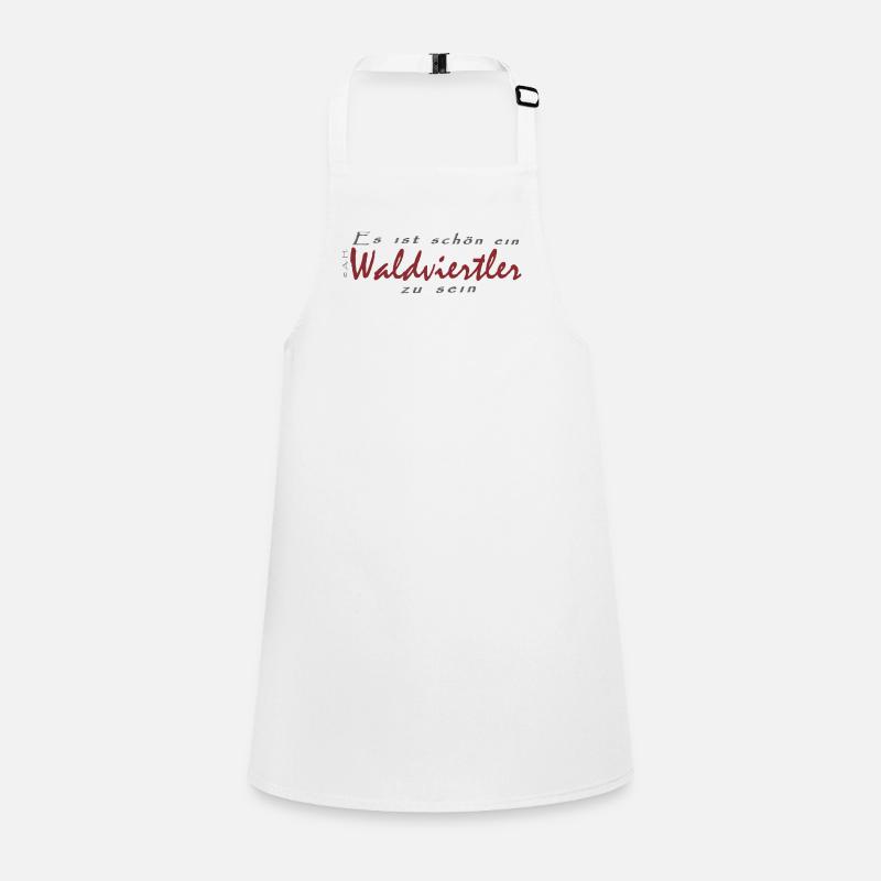 It's nice to be a Waldviertel resident Children's Apron