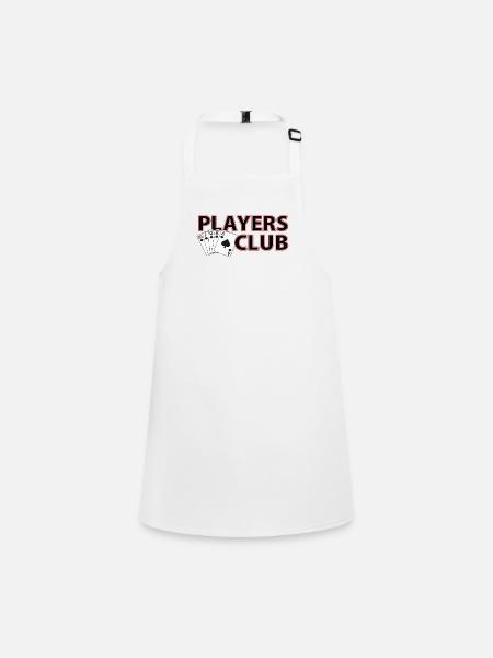 Players Poker Club - Children's Apron - white - Front
