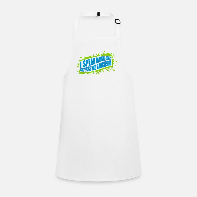 speak lyrics and sarcasm Children's Apron