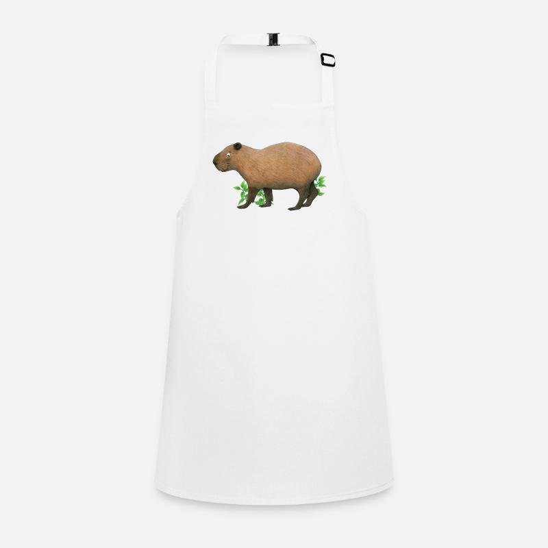 funny capybara Children's Apron