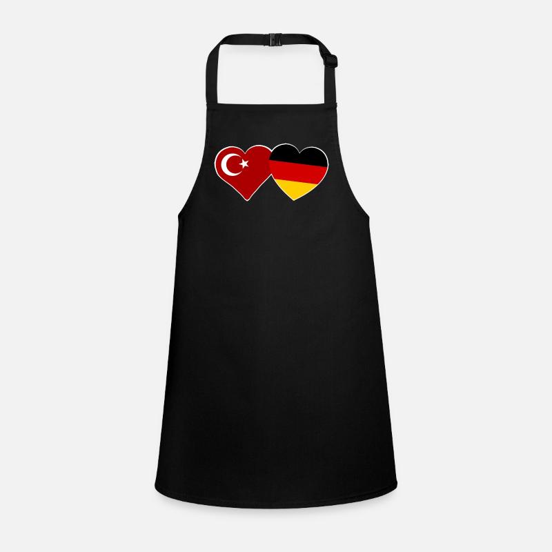 German Turkish Love Children's Apron