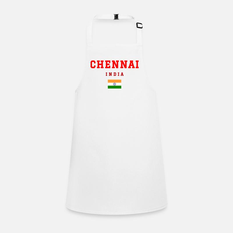 Chennai, Inde Tablier Enfant