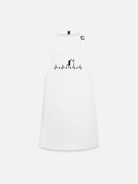 Basket-ball - Tablier Enfant - blanc - Devant