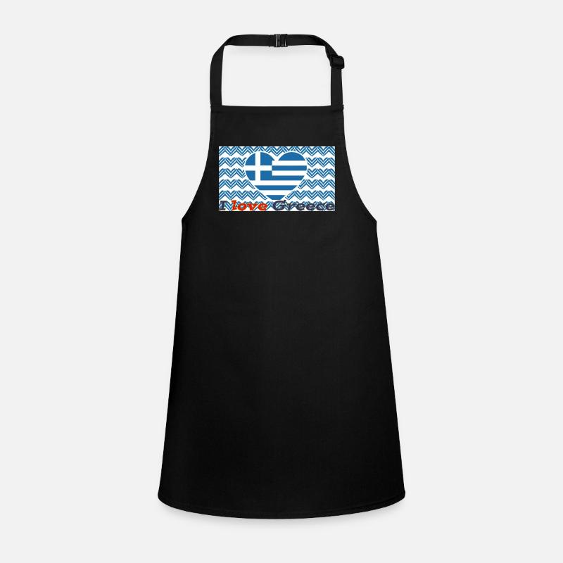 I love Greece Children's Apron