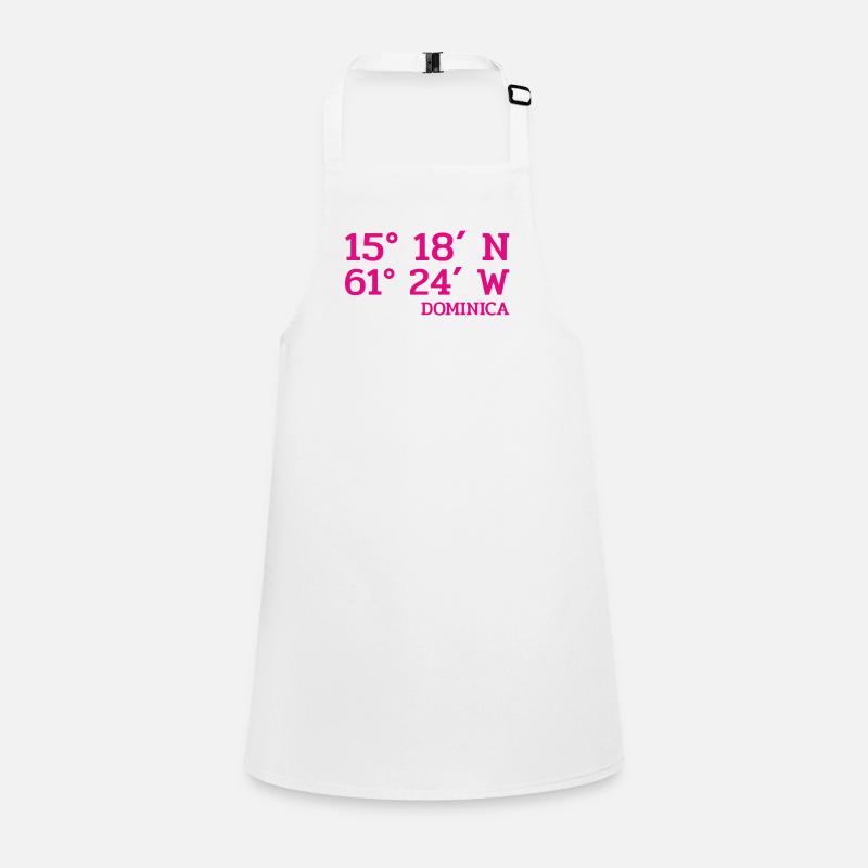 Dominica Coordinates - Coordinates - Caribbean Children's Apron