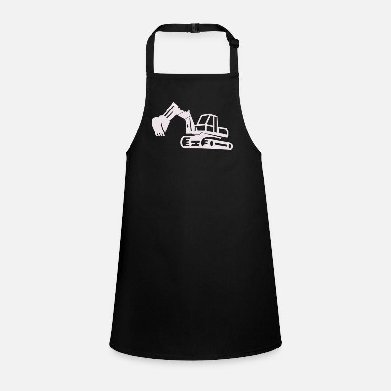 excavator Children's Apron