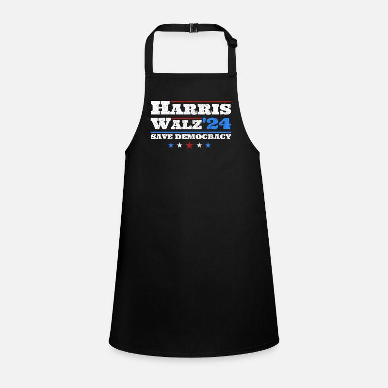 Kamala Harris & Tim Walz 2024 Support Vintage Children's Apron