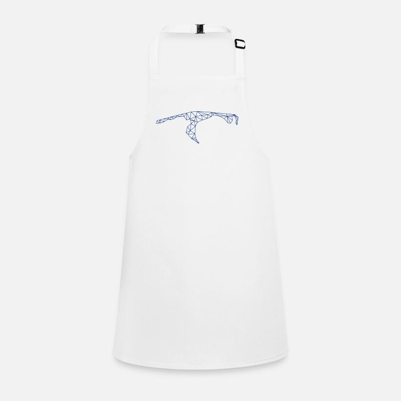 Sylt | Polygon | Blue Children's Apron