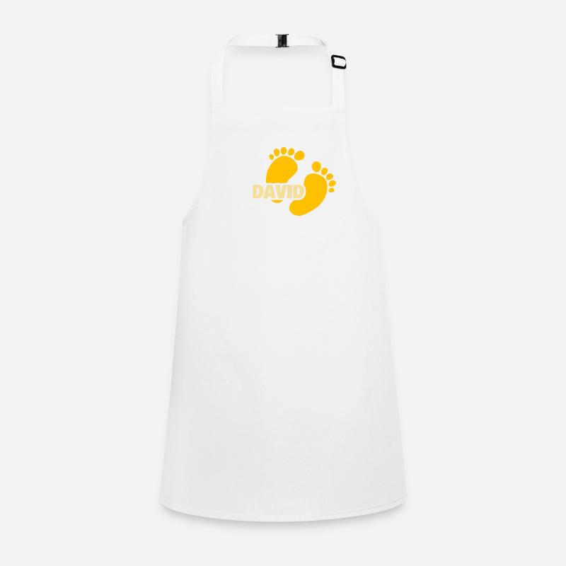 David comme naissance Tablier Enfant