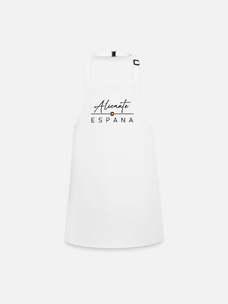 Spain - Alicante - Spain - España - Children's Apron - white - Front