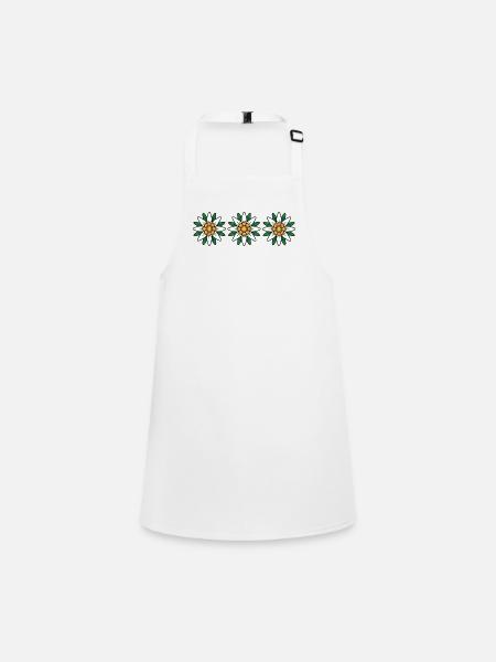 Edelweiss - Children's Apron - white - Front