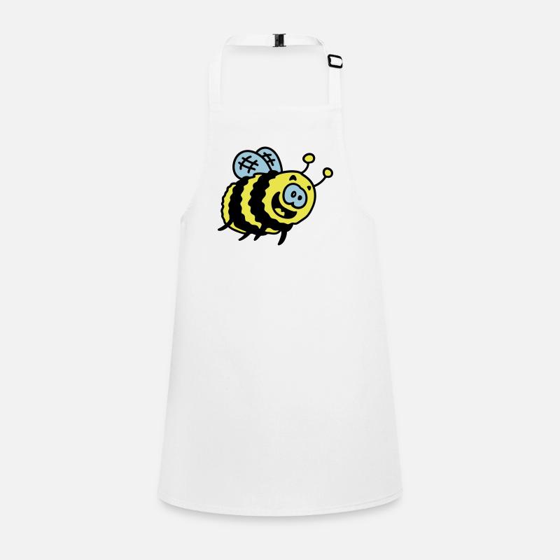 funny bumblebee 3 Children's Apron