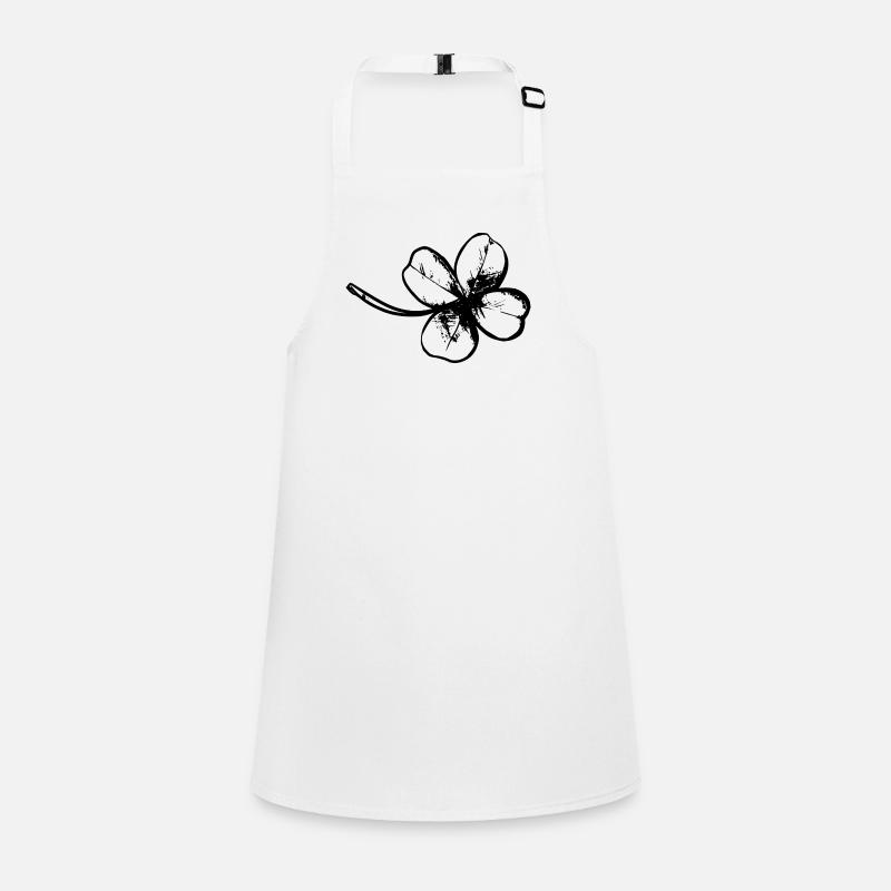 shamrock lucky shamrock luck four leaf clover5 Children's Apron
