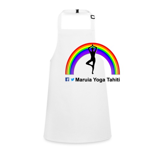 Logo de Maruia Yoga Tahiti - Tablier Enfant