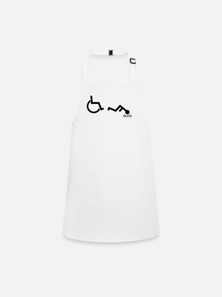 donk - Children's Apron - white - Front