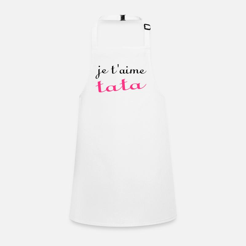 Je t'aime tata Children's Apron