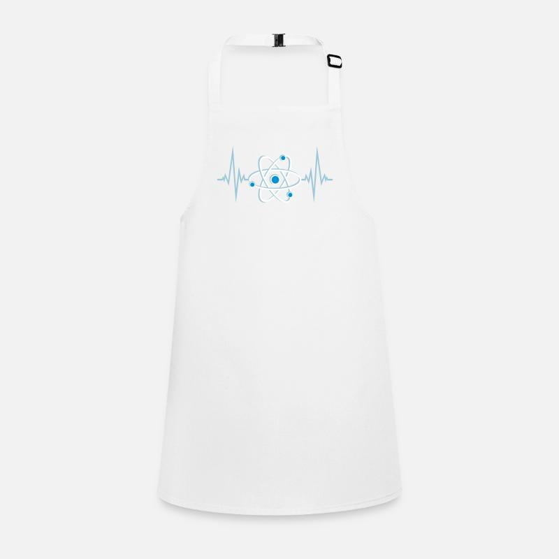 Heartbeat atom pulse Children's Apron