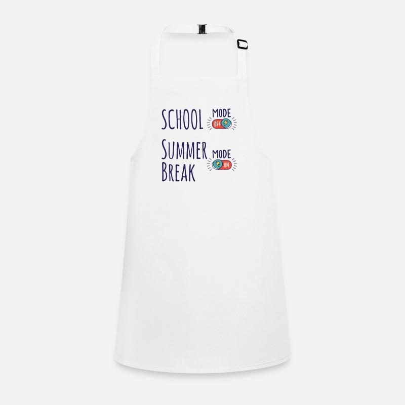 School mode Off, Summer break mode On Children's Apron