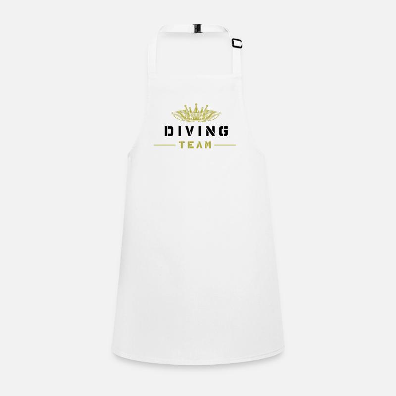 Diving Team Schürze für Kinder