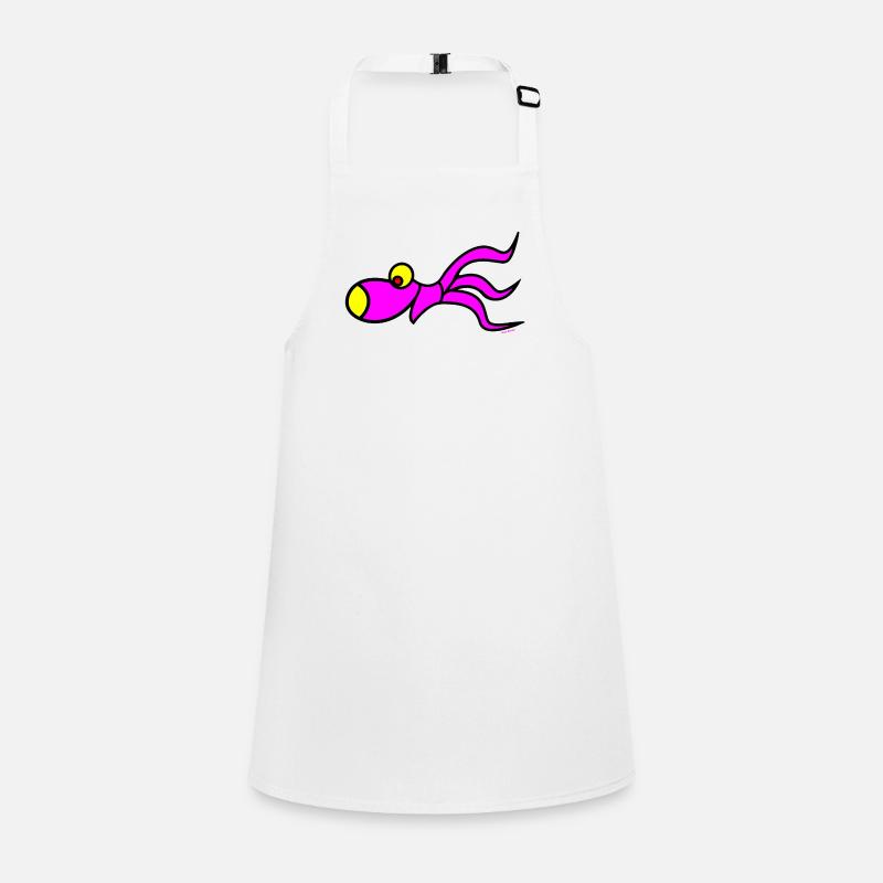 squid shirt Schürze für Kinder