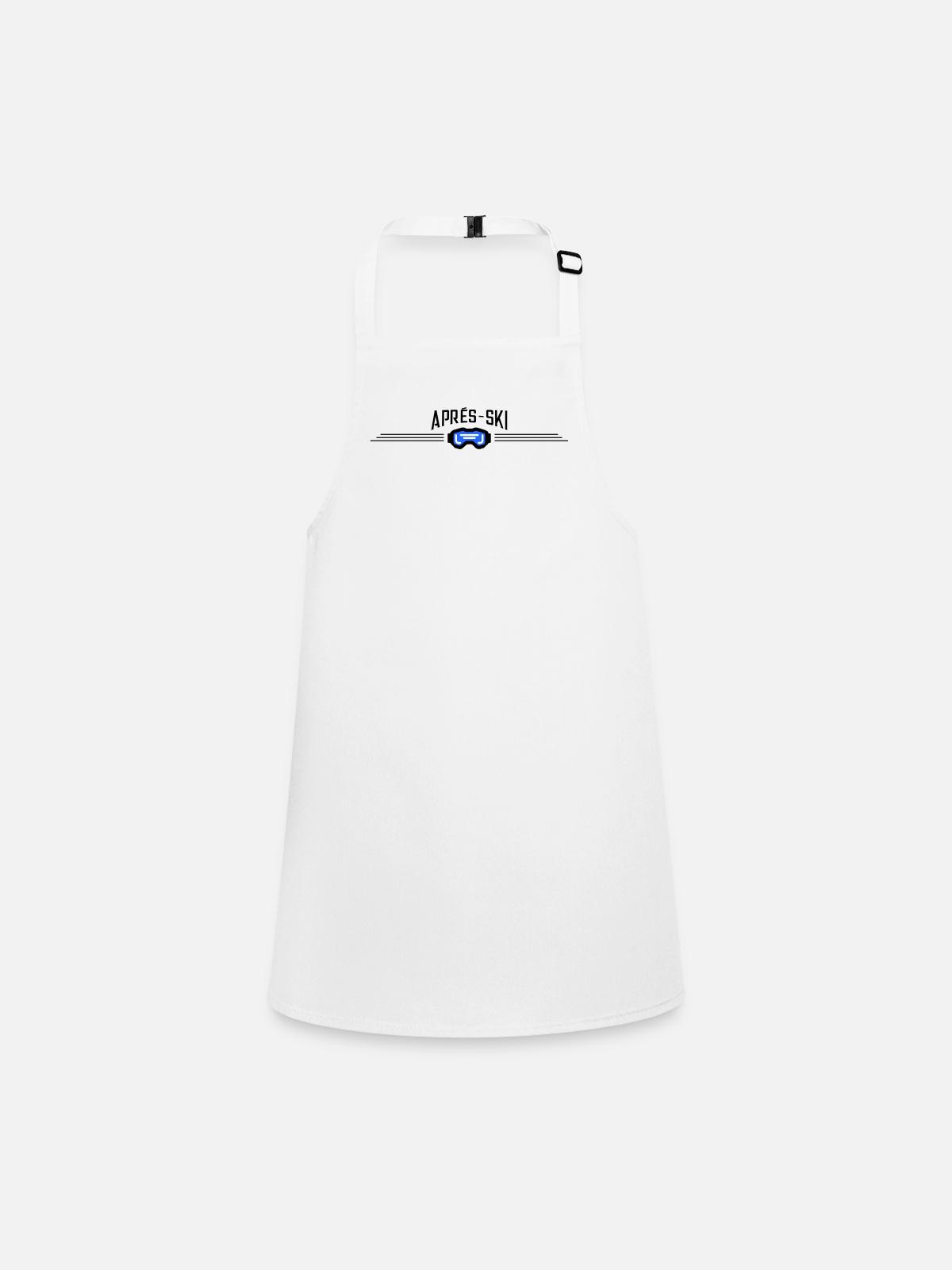 Après Ski Goggles - Children's Apron - white - Front