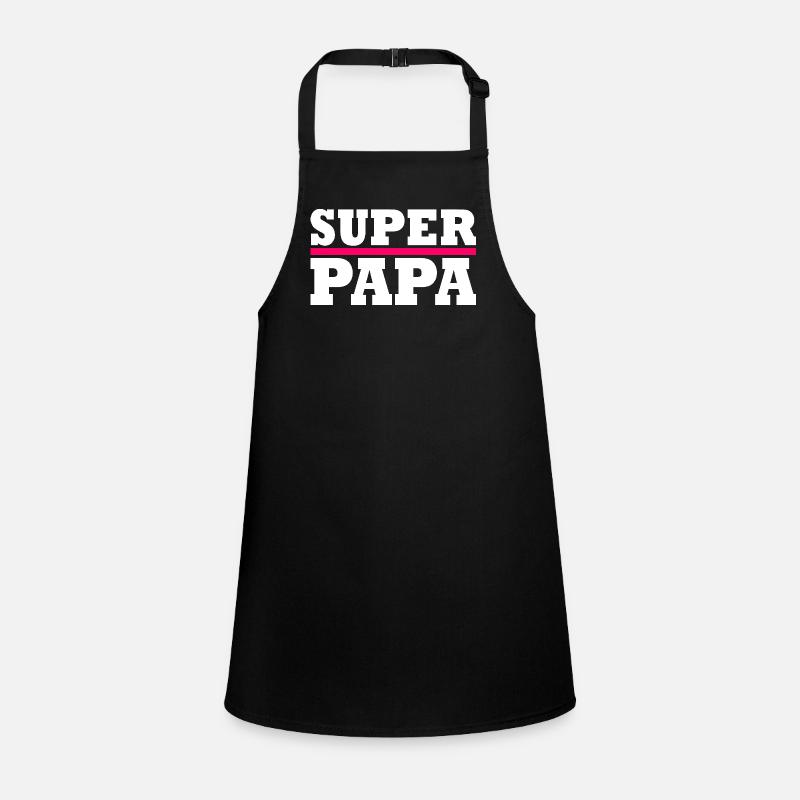 Super papa Schürze für Kinder
